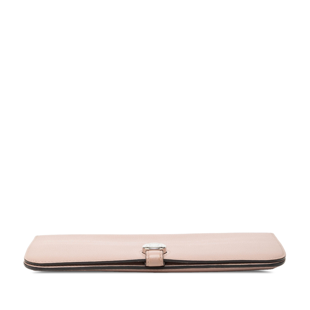 Pre-Loved Hermes Clemence Dogon Long Wallet - Picture 3 of 8